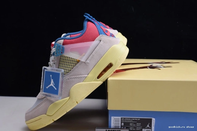 Cheap DC9533-800 Jordan 4 Union Ice Retro Guava Air 0813